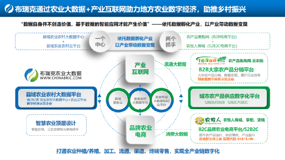 布瑞克黃桂恒 以農業大數據為切點，構建鄉村振興賦能全圖景的互聯網銷售新生態